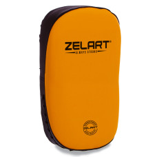 Пады для тайского бокса Тай-пэды из PU (1шт) Zelart BO-8253 (р-р 35x20x10см, цвета в ассортименте)