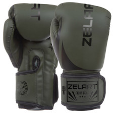 Боксерські рукавиці Zelart BO-8352-O 8-12 унцій кольори в асортименті