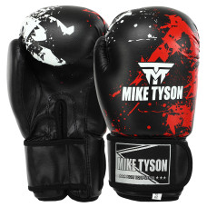 Перчатки боксерские PVC MIKE TYSON VL-8448 (размер 10-14oz, цвета в ассортименте)
