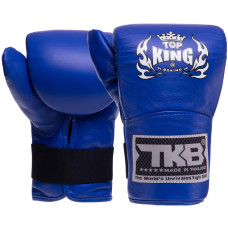 Снарядные перчатки-блинчики для бокса кожаные TOP KING Pro TKBMP-CT (р-р S-XL, цвета в ассортименте)