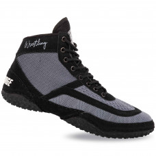 Борцовки обувь для борьбы размер 35-45 FISTRAGE VL-4557 (верх-замша, низ-нескользящая резина, цвета в ассортименте)