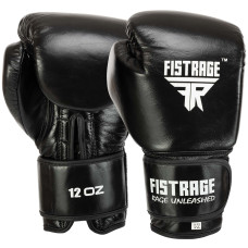 Перчатки боксерские кожаные FISTRAGE VL-5561 (размер 10-14oz, цвета в ассортименте)
