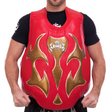 Жилет защитный для тайского бокса и кикбоксинга TOP KING Empower Creativity TKBDEM-01-GD (р-р S-XL, крепл. на липучках, цвета в ассортименте)