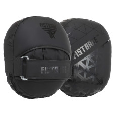 Лапа боксерская изогнутая тренировочная кожа 2штуки FISTRAGE VL-4151 (р-р 23х19х9см, цвета в ассортименте)