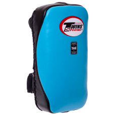 Пады для тайского бокса Тай-пэды из натуральной кожи (1шт) TWINS KPL14 (р-р 18x32x6см, цвета в ассортименте)