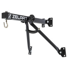 Крепление настенное для боксерского мешка с крюком кронштейн  Zelart BO-9646 (металл, р-р 58x33x37см, черный)