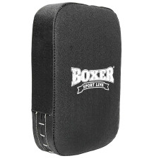 Макивара Прямая Кирза (1шт) BOXER 1018-02 (поддержка для рук, р-р 45х30х10см, черный)