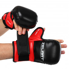 Рукавиці Краби спарингові для MMA Zelart BO-4612 S-XL кольори в асортименті