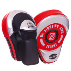 Лапа боксерская изогнутая тренировочная PU 2штуки ZELART BO-2885 (р-р 25x18,5x4,5см, цвета в ассортименте)