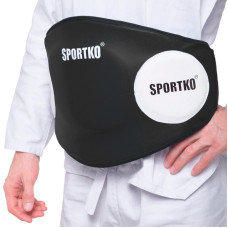 Пояс тренера для отработки ударов Кожвинил SPORTKO UR SP-4709 ЗП1 (р-р M-XL, креп.на липуч., цвета в ассортименте)