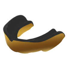 Капа боксерская одночелюстная двухслойная TWN TW-006-2COLOR (термопластик, цвета в ассортименте)