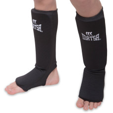 Защита голени и стопы чулочного типа MATSA MA-1912 (полиэстер, р-р XS-XL-6-18лет и старше, черный)
