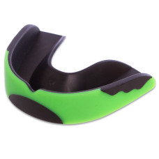 Капа боксерская одночелюстная двухслойная Zelart BO-4509 (термопластик, цвета MIX)