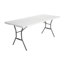 Складаний стіл Lifetime 183 см (білий граніт) 80471