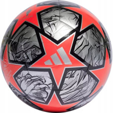 М'яч футбольний  ADIDAS UCL CLUB, червоно-срібний, розмір 5