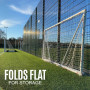 Ворота футбольні QUICKPLAY Q-FOLD 500 x 200 см, білі