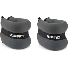 Обтяжувачі для щиколотки та зап'ястя Zipro 1,5 кг (2 шт.), сірий