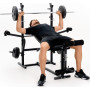 Лавка під штангу з партою, пресом для ніг та пресом для розводки Zipro Ripped