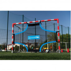 Мішень для футбольних воріт Yakimasport 300 x 200 см, чорно-синя