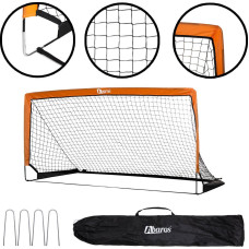 Ворота футбольні складні портативні Abarqs AbarQs, 205 см