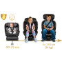 Автокрісло Nukido Prestige Line ISOFIX 0-36 кг, чорно-сіре