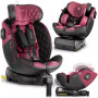 Автокрісло Nukido Prestige Line ISOFIX 0-36 кг, чорно-рожеве