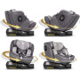 Автокрісло Nukido Prestige Line ISOFIX 0-36 кг, сіре
