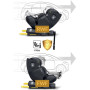 Автокрісло Nukido Aero Line ISOFIX 0-36 кг, чорне