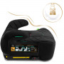 Бустер Nukido Louis ISOFIX 710200 125-150 см, чорний