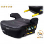 Бустер Nukido Louis ISOFIX 710201 125-150 см, чорно-сірий