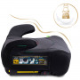 Бустер Nukido Louis ISOFIX 710201 125-150 см, чорно-сірий