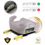 Бустер Nukido Louis ISOFIX 710202 22-36 кг, сірий
