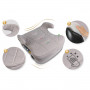 Бустер Nukido Louis ISOFIX 710202 22-36 кг, сірий
