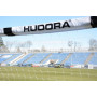 Ворота футбольні Hudora Stadion 300 х 200 см, чорно-білі