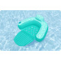 Крісло надувне для плавання Bestway Comfort Plush Pro 43719 145 х 120 см, бірюзове