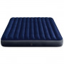 Матрац надувний Intex 64755 203х183х25 см, чорно-синій
