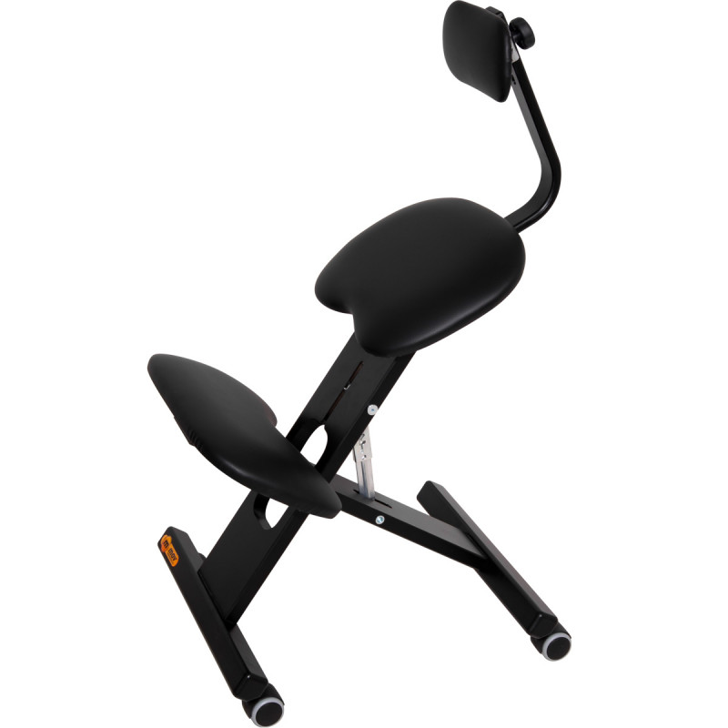 Масажний стілець ERGO-OFFICE+ Heban чорний