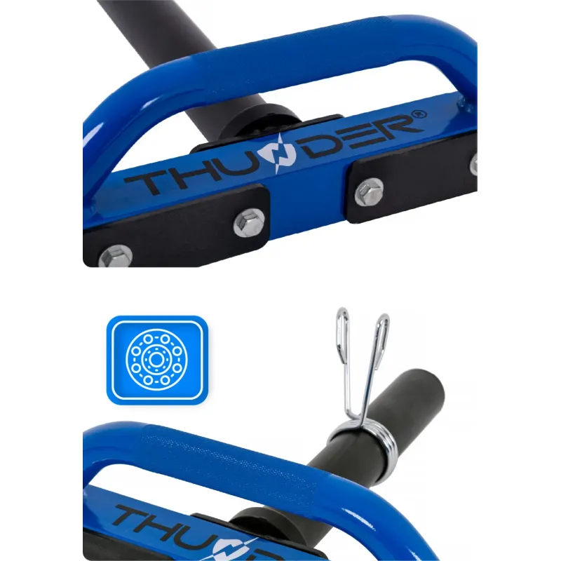 Гриф олімпійський шестигранний 141/50 TRAP BAR THUNDER