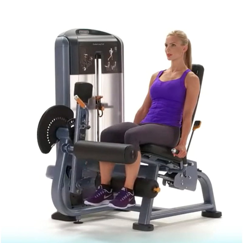 Професійний вантажно-блоковий тренажер Згинання ніг сидячи PRECOR Discovery DSL-0619
