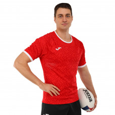 Регбійна ігрова футболка Joma NATION 104384-600 2XS-2XL червоний