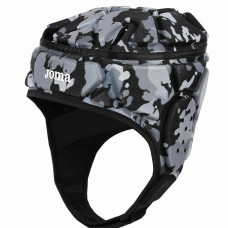 Шолом захисний м'який для гри в регбі Joma PROTECT 400704-110 M-L чорний-сірий