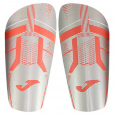 Щитки футбольні з тримачем щитків у комплекті Joma LEG II 401490-268 M-L сірий-кораловий