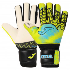 Перчатки вратарские профессиональные Joma PREMIER 401710-061 (латекс, PL, эластан, нейлон, размер 7-9, салатовый)