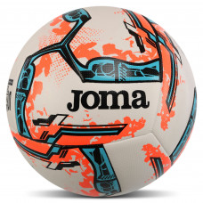 Мяч футбольный №5 PU ламинированный гибридная сшивка Joma NEPTUNE III 401951-219 (№5, белый-оранжевый)