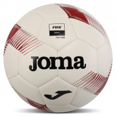 М'яч футбольний Joma 401955-215-T4 №4 білий-бордовий