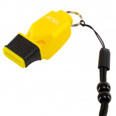 Свисток спортивный судейский пластиковый со шнурком A0032 ACME (на шнуре, 130db, цвета в ассортименте)