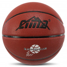 Мяч баскетбольный PU №7 CIMA BA-5985 ELEVATED GAME (PU, бутил, коричневый)
