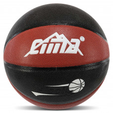 Мяч баскетбольный PU №7 CIMA BA-5988 VELOCIT-X (PU, бутил, коричневый-черный)