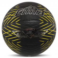 Мяч для уличного баскетбола №7 покрытие Ультрафибра CIMA BA-9044 (№7, черный-желтый)