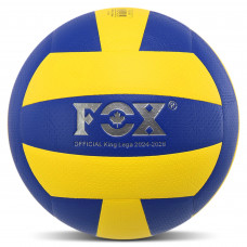 М'яч волейбольний FOX BA-9061 №5 PU жовтий-синій